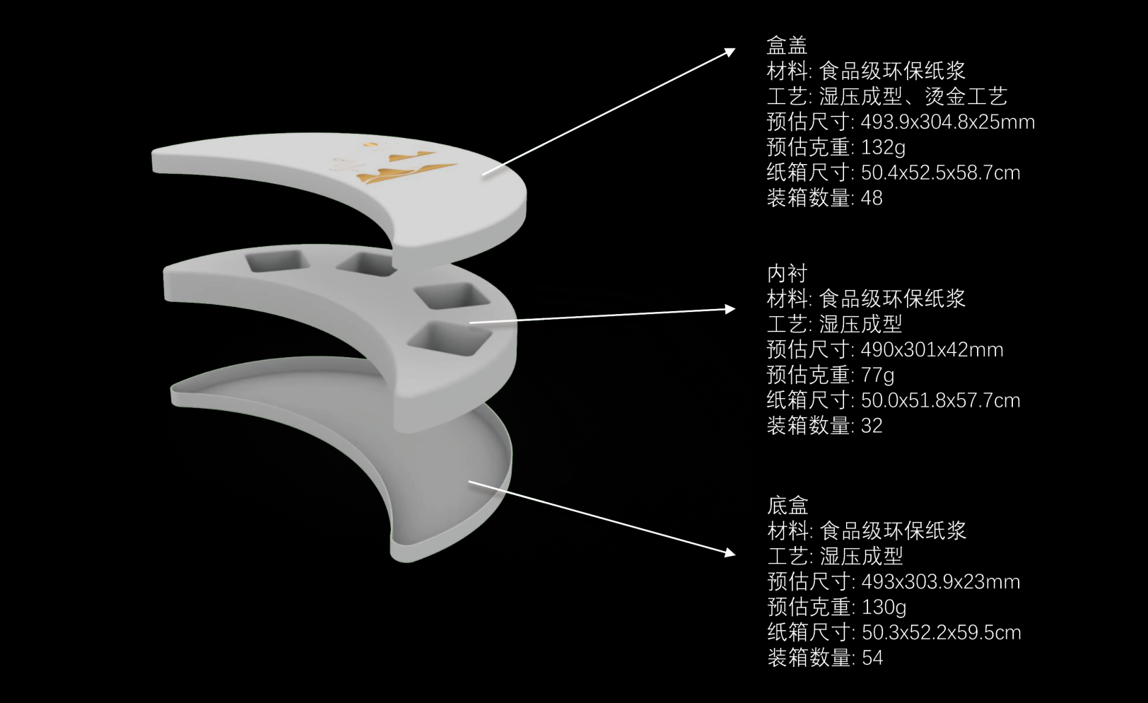 創(chuàng)意月餅禮盒定制